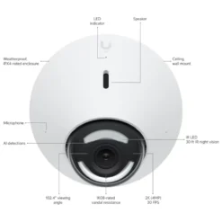 Ubiquiti G5 Dome – PoE-overvåkingskamera