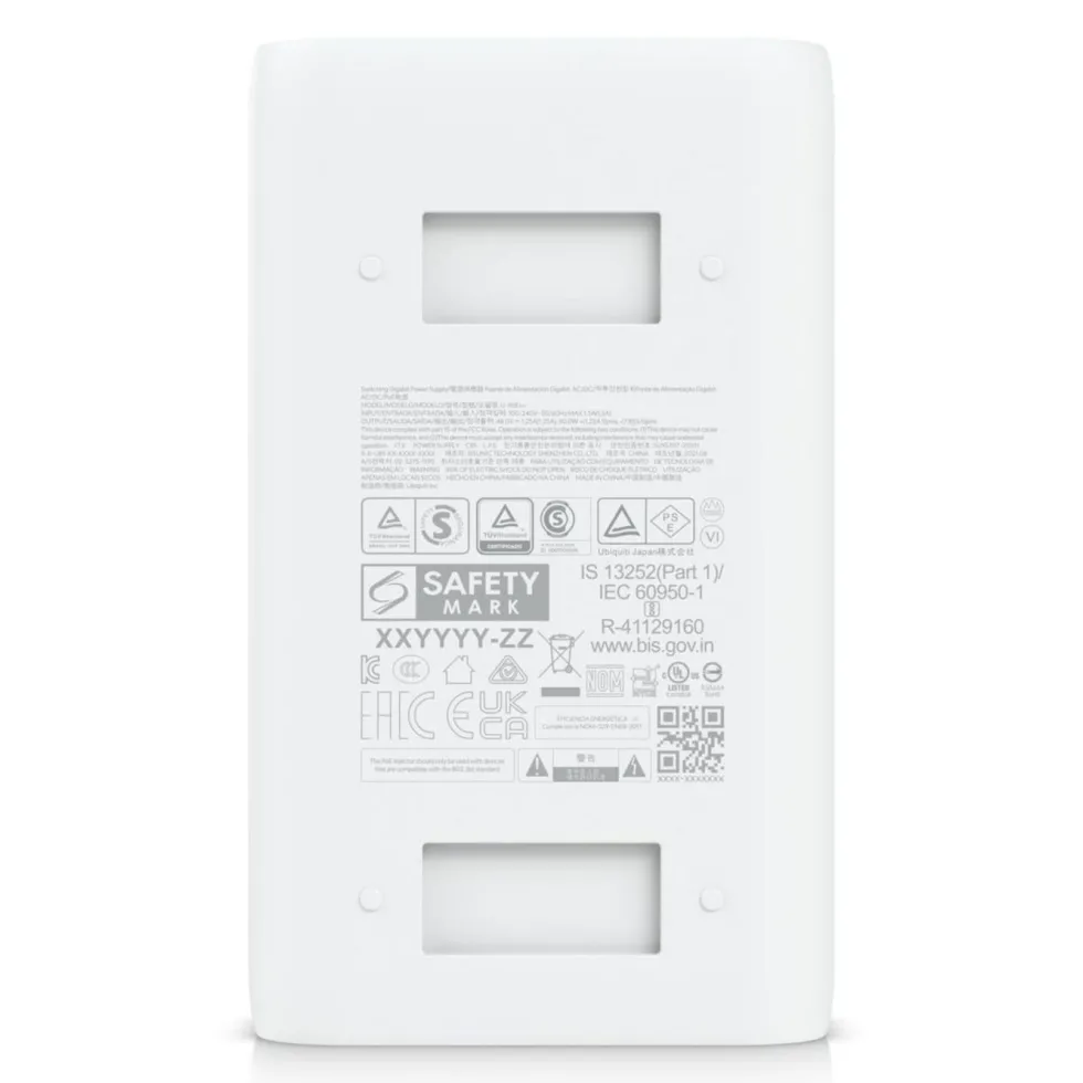 Ubiquiti POE-injektor U-POE++ 48 v 60 W
