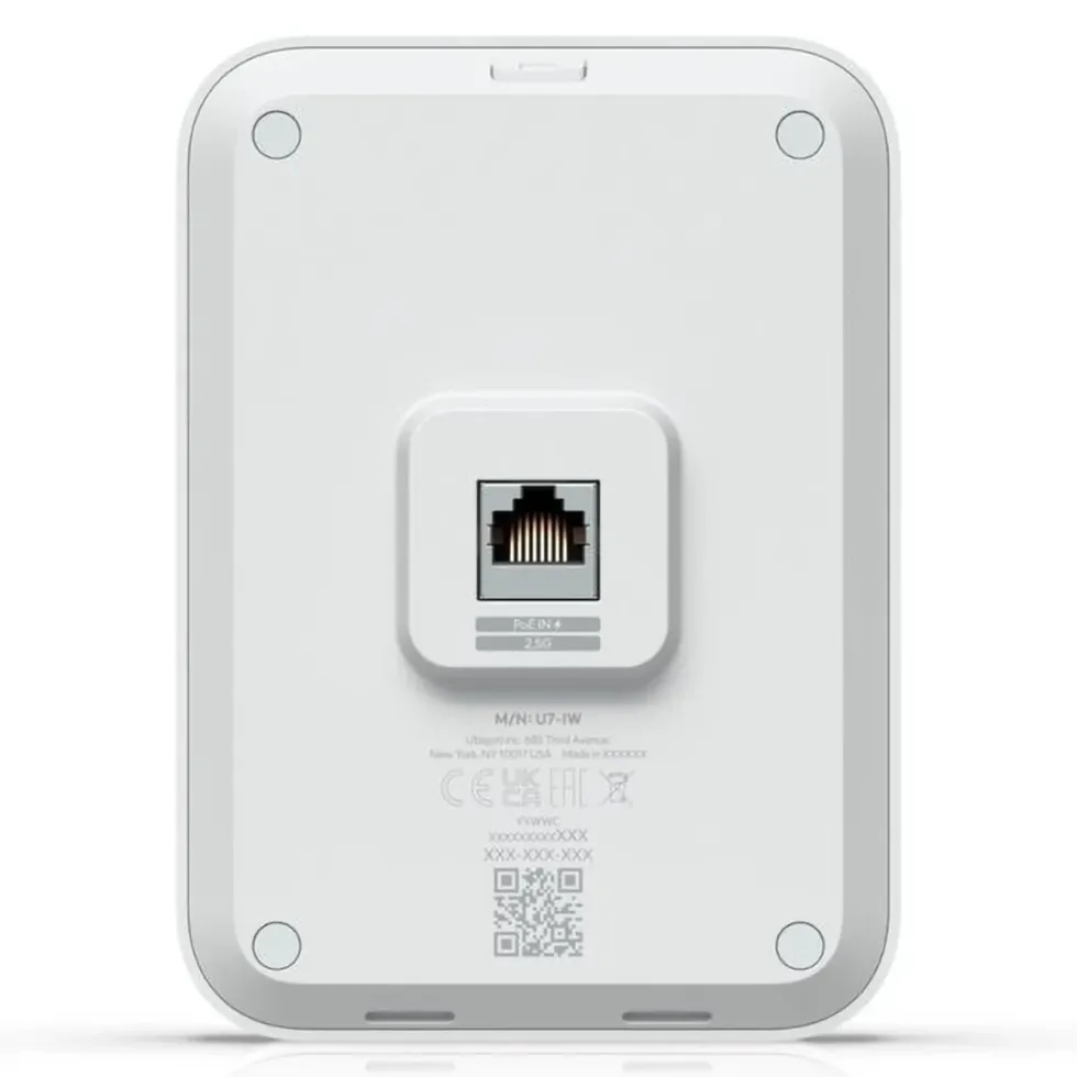 Ubiquiti U7 In-Wall – Wifi 7-aksesspunkt