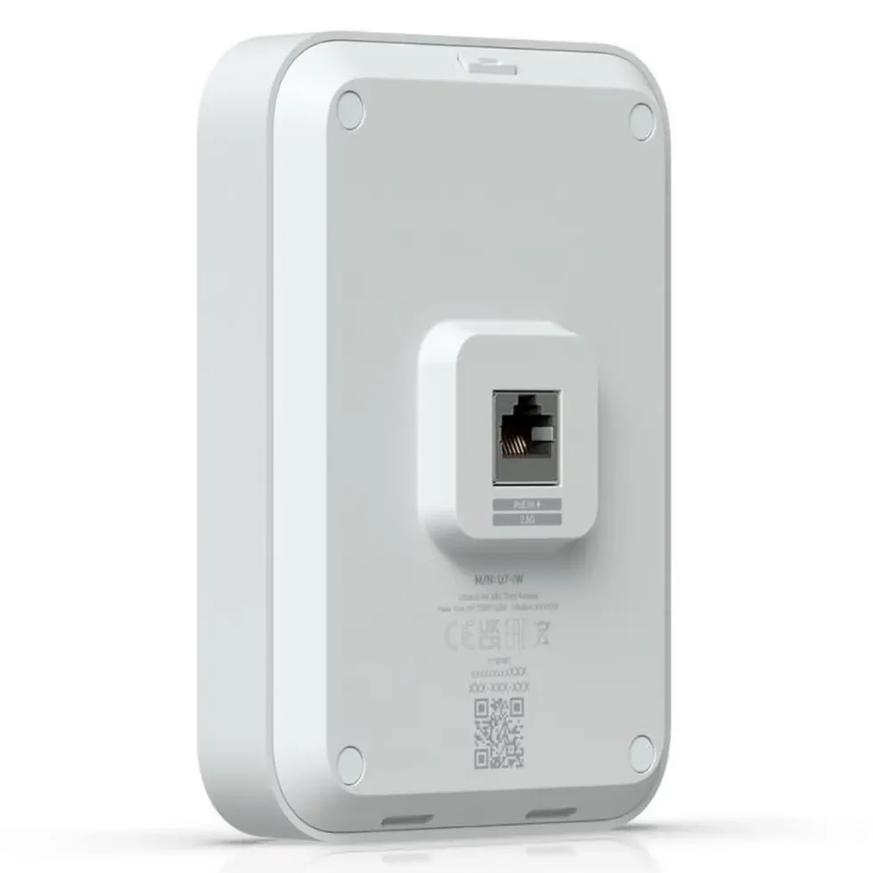 Ubiquiti U7 In-Wall – Wifi 7-aksesspunkt