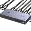 Ugreen 8K HDMI KVM-switch for 2 datamaskiner