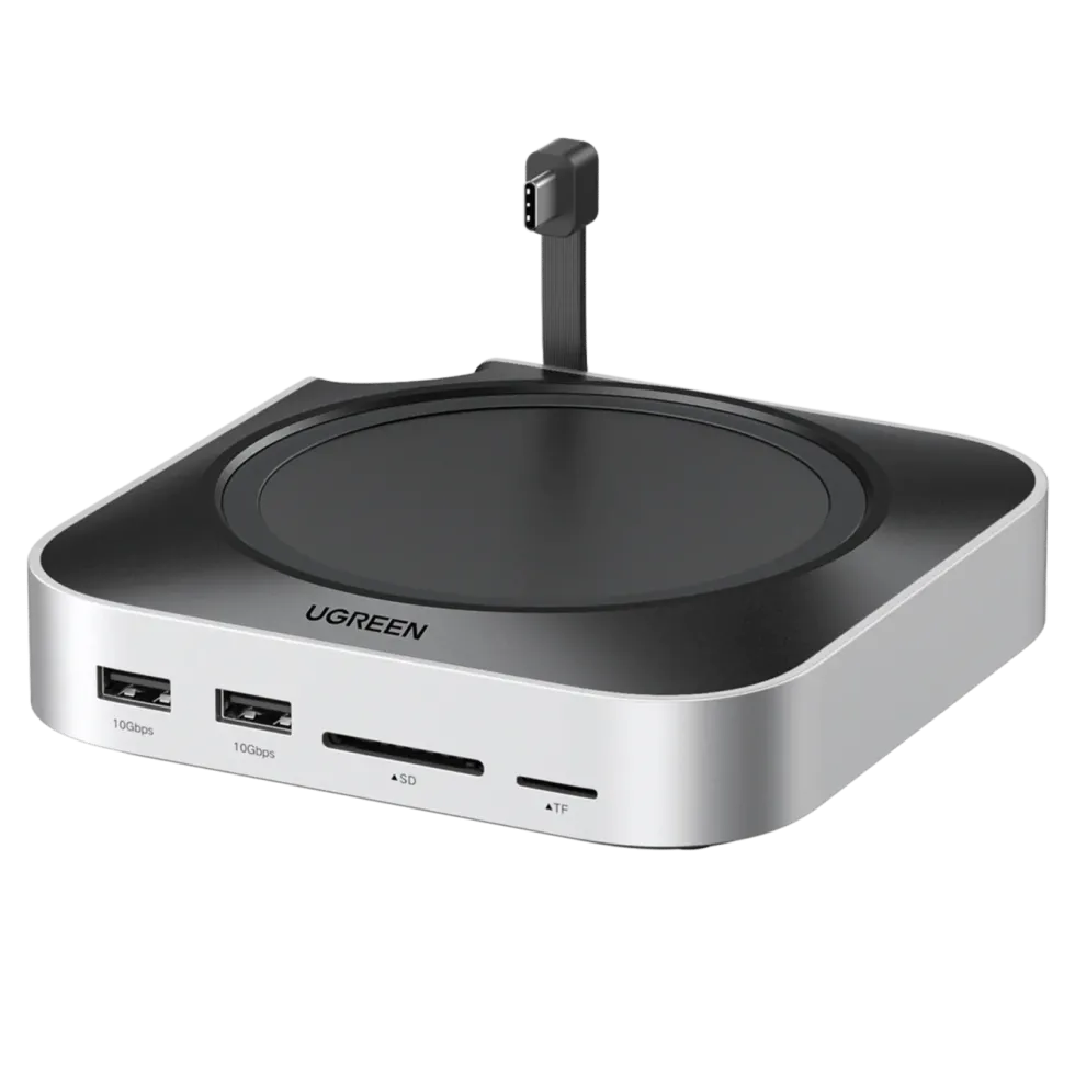Ugreen Mac mini 11-i-1-dokkingsstasjon med SSD-plass