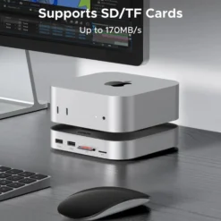 Ugreen Mac mini 11-i-1-dokkingsstasjon med SSD-plass