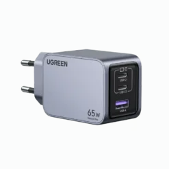 Ugreen Nexode Pro 65 W GaN-hurtiglader med 3 porter