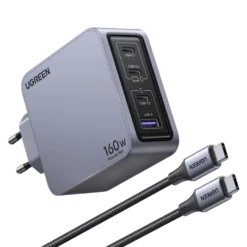 Ugreen Nexode Pro 160 W GaN-lader med 4 porter