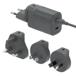 Unisynk Kompakt 2-ports lader for reisen – 35 W