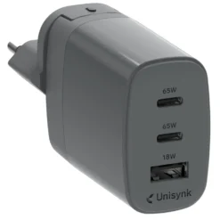 Unisynk 3-porters Global Multi-lader 65W