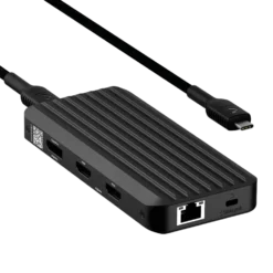 Unisynk 10-porters USB-C-hubb med 140 W pass-through