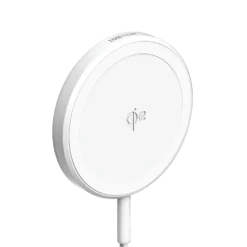 Unisynk Trådløs magnetisk lader med Qi2 15 W Hvit