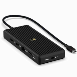 Unisynk USB-C-Hub 12 porter 8K for to skjermer