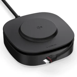 Unisynk USB-C Laptop/Qi2 2-i-1-lader 80 W