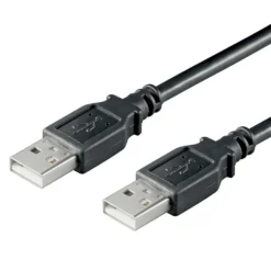 USB-A-kabel hann til hann 1,8 m 1,8m