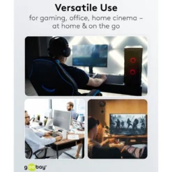 USB-C-adapter med 90° horisontal vinkel – USB4