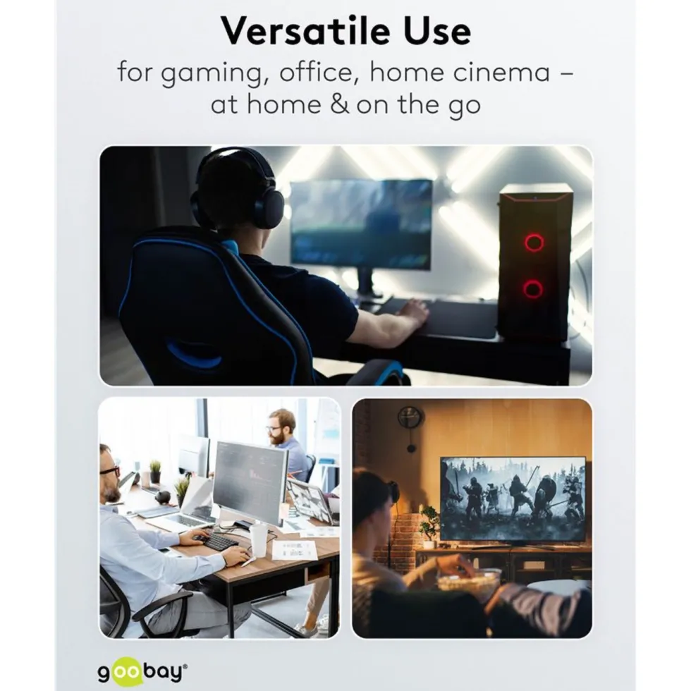 USB-C-adapter 90° med USB4-støtte