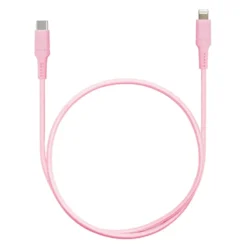 USB-C til Lightning 0,5 m Rosa