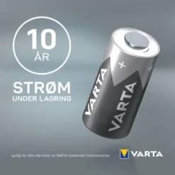 Varta Litiumbatteri CR123A 2-pk.