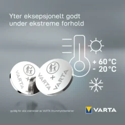 Varta Litiumbatteri CR2016 2-pk.