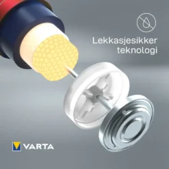 Varta Longlife Max Power AA-batterier 8-pk.