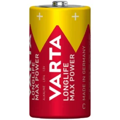 Varta Longlife Max Power C-batterier 2-pk.
