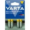 Varta Recharge Recycled AAA-batterier 800 mAh 4-pk.