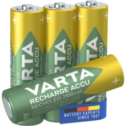 Varta Recharge Recycled AA-batterier 2100 mAh 4-pk.