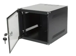 10" veggskap, svart 4U