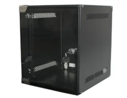 10" veggskap, svart 6U