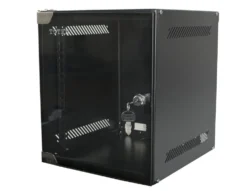 10" veggskap, svart 6U