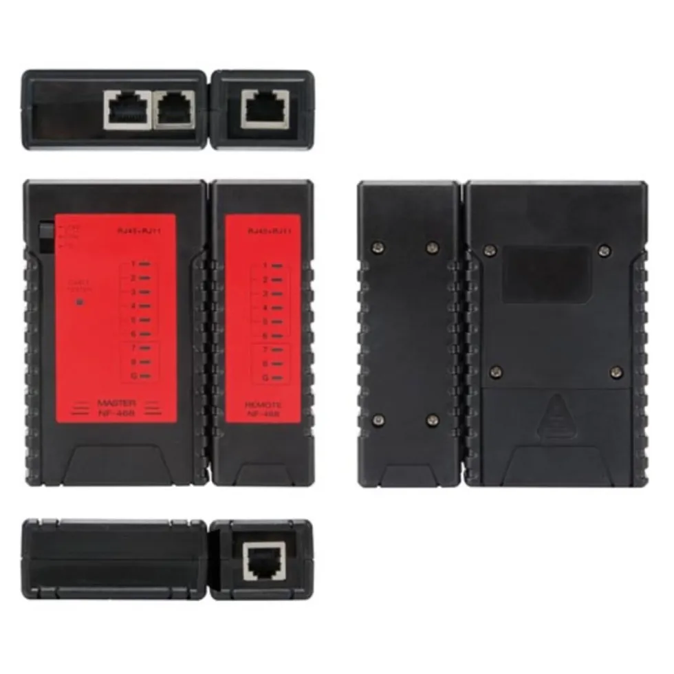 Velleman Nettverkskabeltester for RJ45- og RJ11-kabler