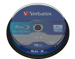Verbatim Blu-ray-plater 10-pk.