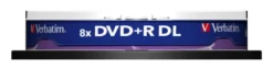 Verbatim DVD+R DL på spindel 10-pk.