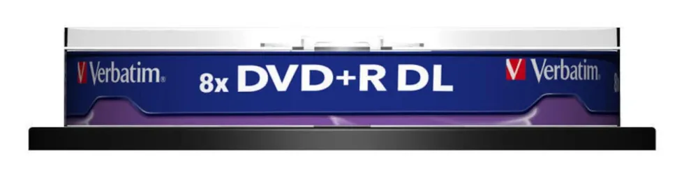 Verbatim DVD+R DL på spindel 10-pk.