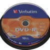 Verbatim DVD-R på spindel 10-pk. 10-pk.