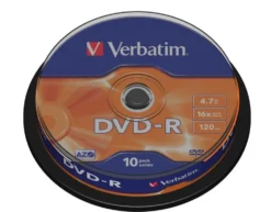 Verbatim DVD-R på spindel 10-pk. 10-pk.