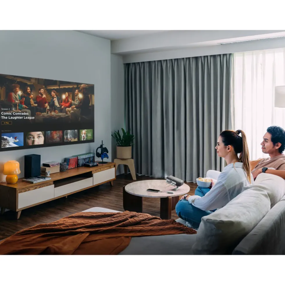 ViewSonic Portabel projektor M1S med Harman Kardon-høyttaler