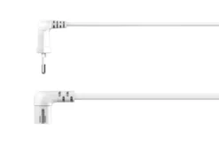 Vinklet apparatkabel C7 for Sonos Hvit. 3 m