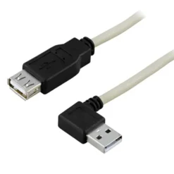 Vinklet USB-adapterkabel
