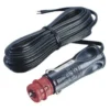 12 V-kontakt 12/21 mm med kabel 4 m