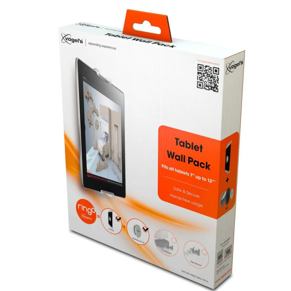 Vogels Tablet Wall Veggfeste for nettbrett 7-13" 2-pk.