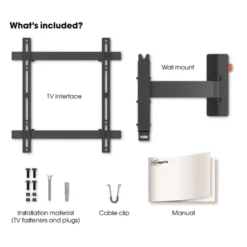 Vogels WALL 3325 full-motion Veggfeste for TV 40
