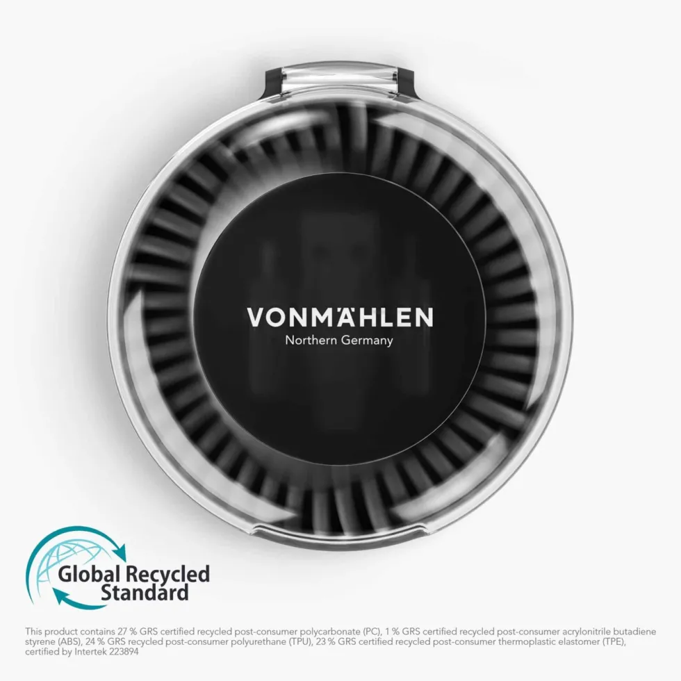 Vonmählen Allroundo Eco 6-i-1-ladekabel Svart