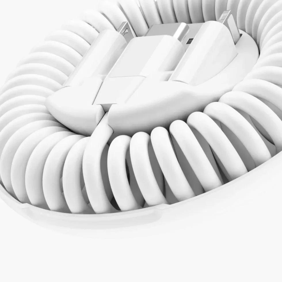 Vonmählen Allroundo Eco 6-i-1-ladekabel Hvit