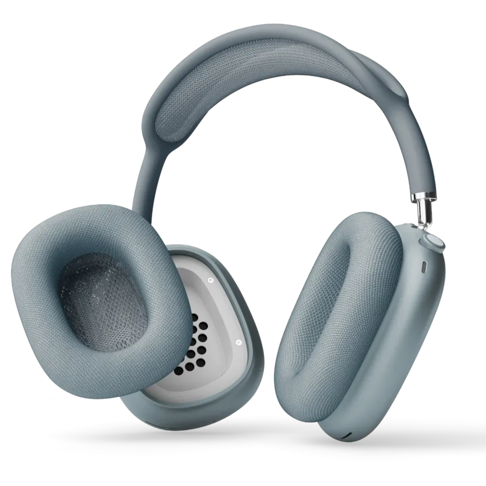 Vonmählen Erstatningsøreputer med memory foam til AirPods Max Blå
