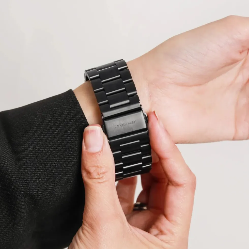 Vonmählen Link Bracelet 2 til Apple Watch 40/41/42 mm Black