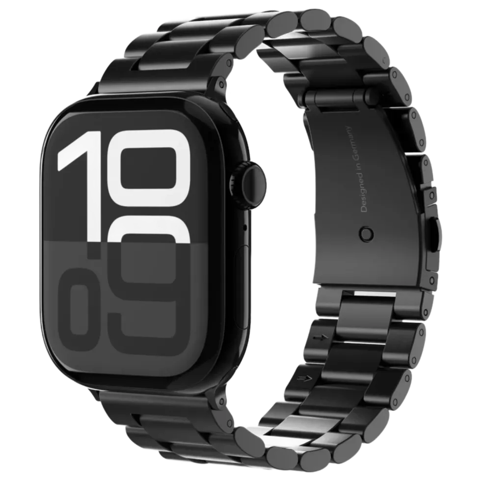 Vonmählen Link Bracelet 2 til Apple Watch 44/45/46/49 mm Black