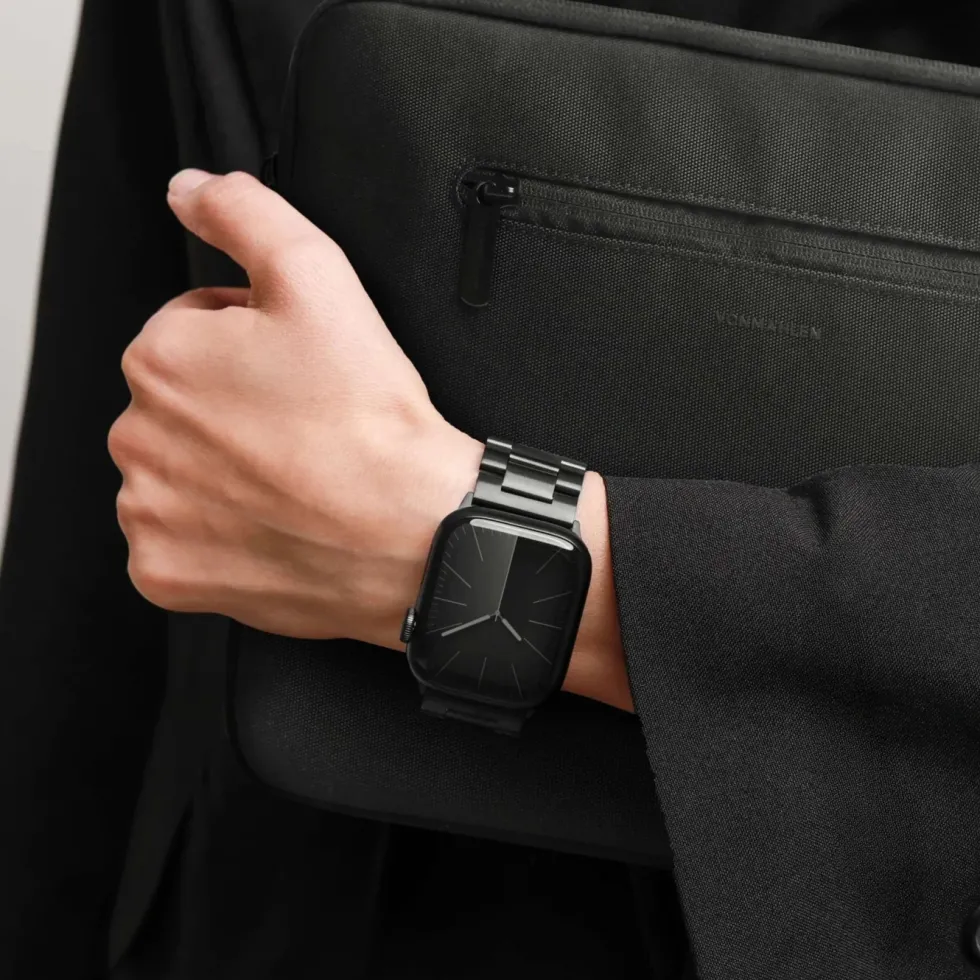 Vonmählen Link Bracelet 2 til Apple Watch 44/45/46/49 mm Black