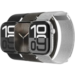 Vonmählen Milanese Loop 2 til Apple Watch 44/45/46/49 mm Granite