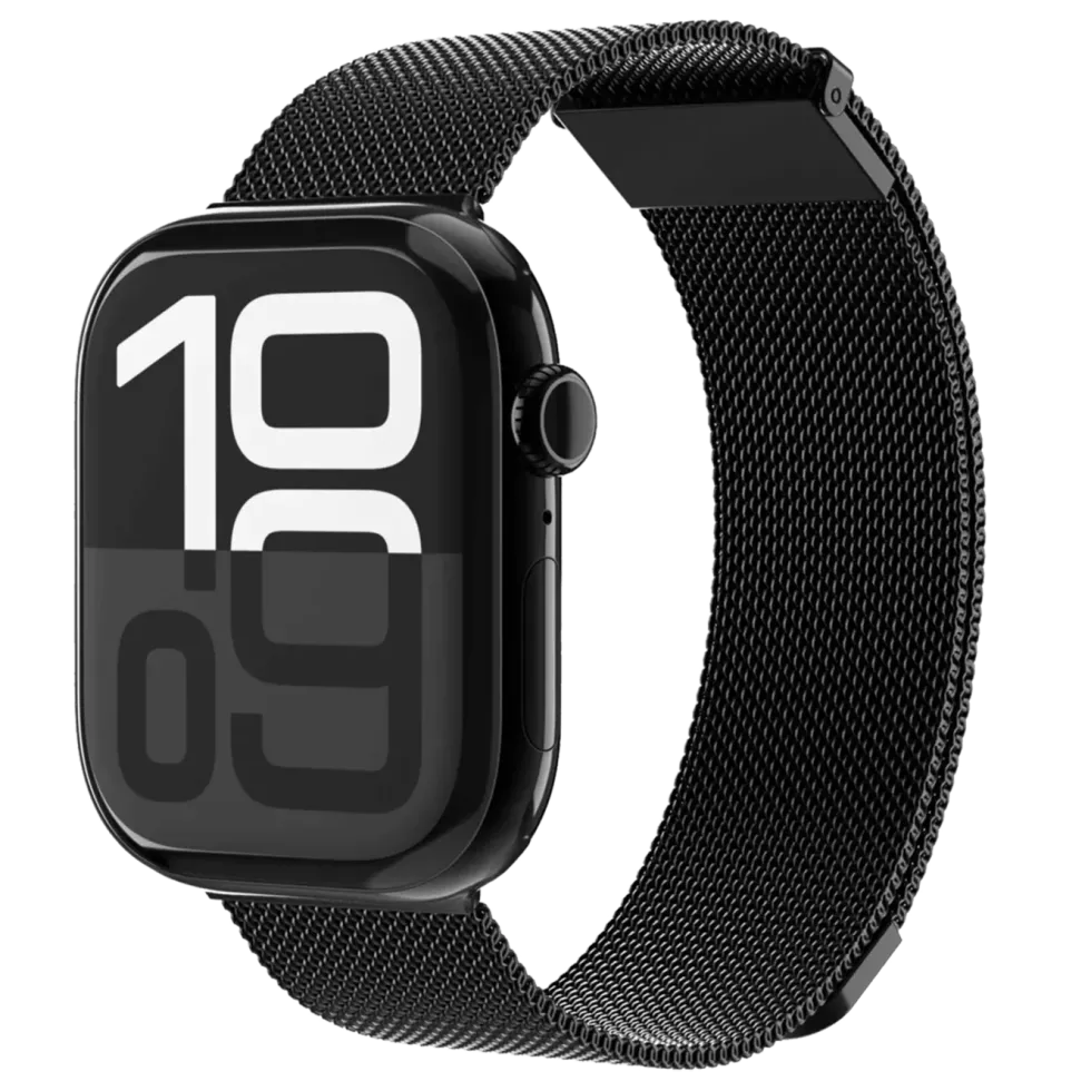 Vonmählen Milanese Loop 2 til Apple Watch 40/41/42 mm Black