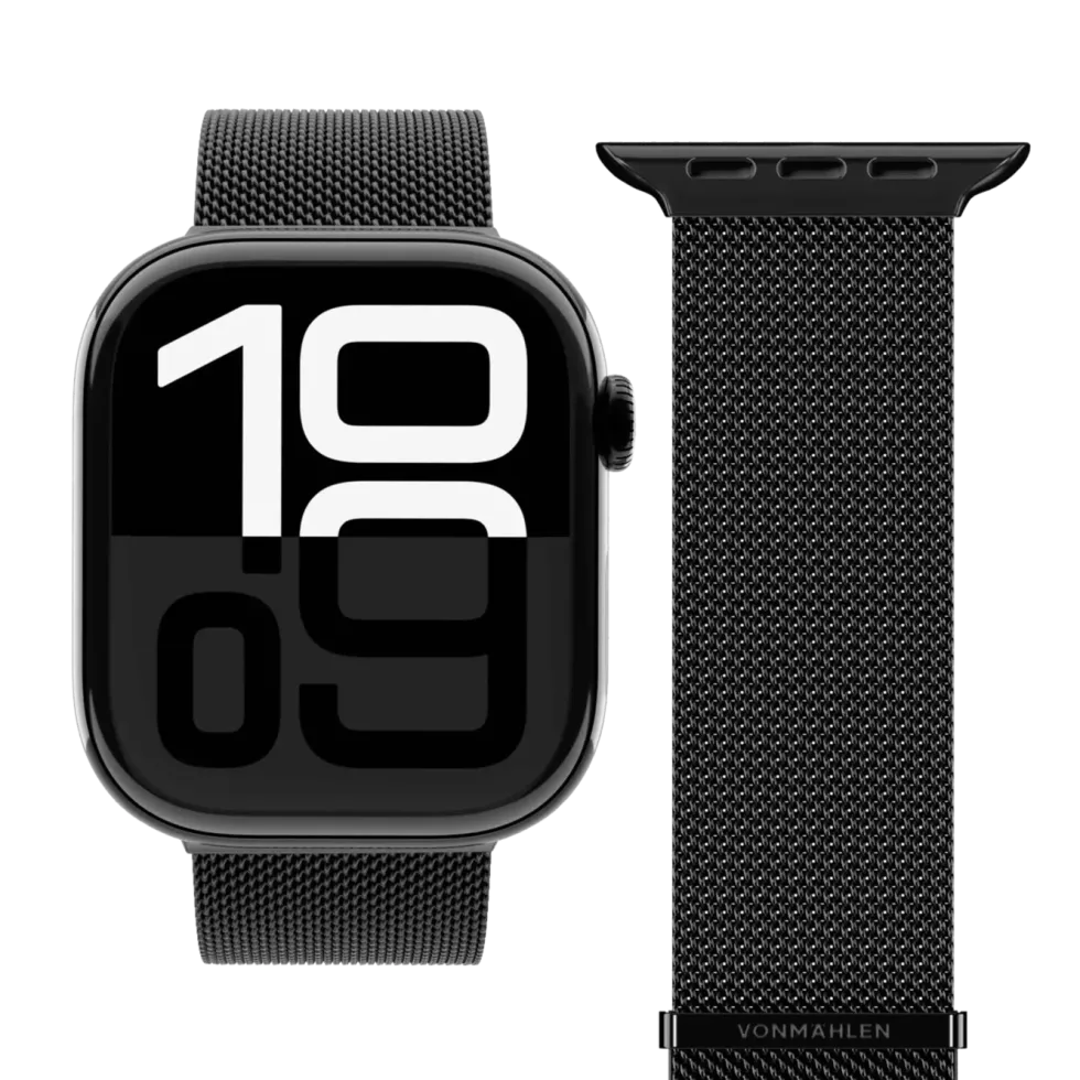 Vonmählen Milanese Loop 2 til Apple Watch 40/41/42 mm Black