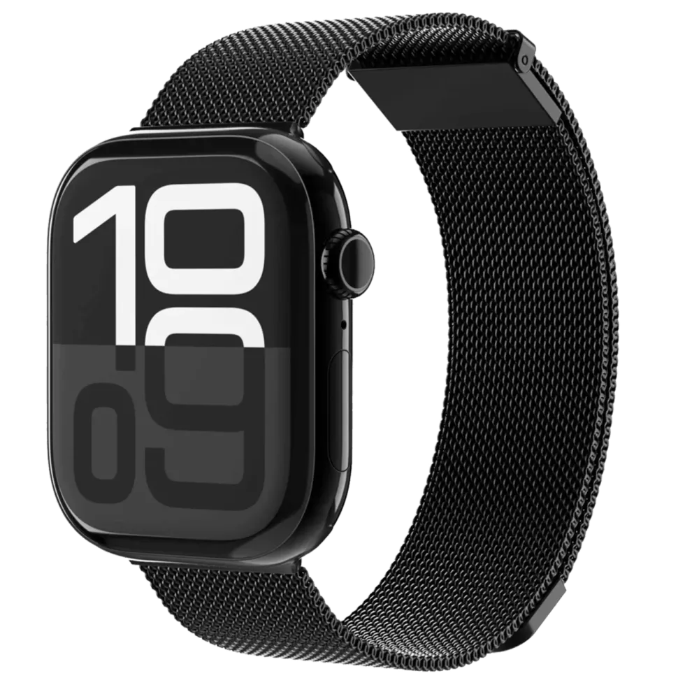 Vonmählen Milanese Loop 2 til Apple Watch 40/41/42 mm Black
